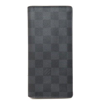 LOUIS VUITTON Long Wallet Purse N62665 Damier canvas gray Portefeuille Blaza