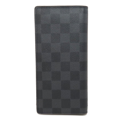 LOUIS VUITTON Long Wallet Purse N62665 Damier canvas gray Portefeuille Blaza