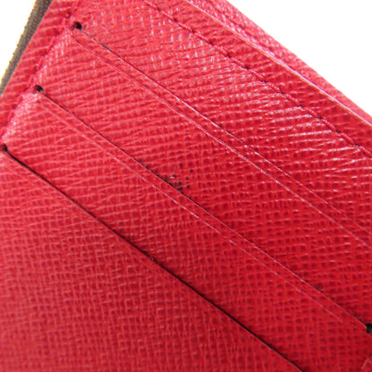 LOUIS VUITTON Bifold Wallet N41659 Damier canvas Brown Portefeuille Victorine