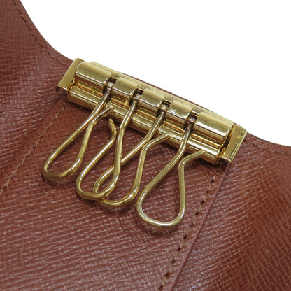 LOUIS VUITTON Key case Key holder  M69517 Monogram canvas Brown Multicles4
