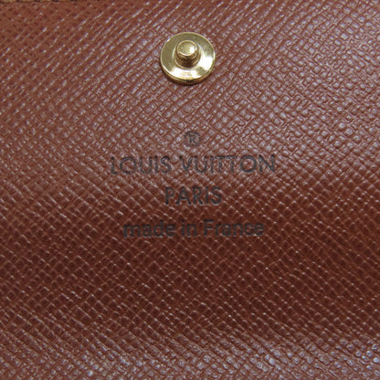 LOUIS VUITTON Key case Key holder  M69517 Monogram canvas Brown Multicles4