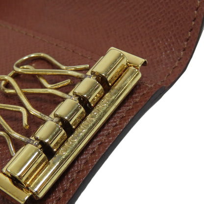 LOUIS VUITTON Key case Key holder  M69517 Monogram canvas Brown Multicles4
