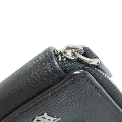 BURBERRY Coin case leather black logo