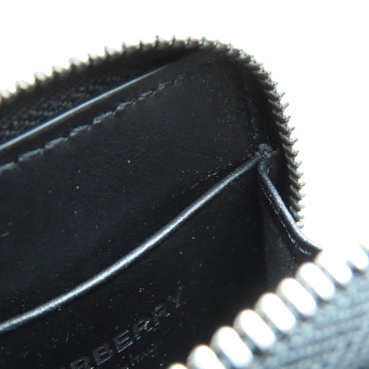 BURBERRY Coin case leather black logo