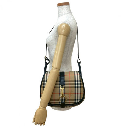 BURBERRY Shoulder Bag canvas beige