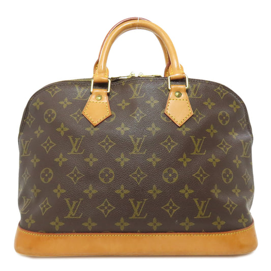LOUIS VUITTON Handbag M51130 Monogram canvas Brown Alma