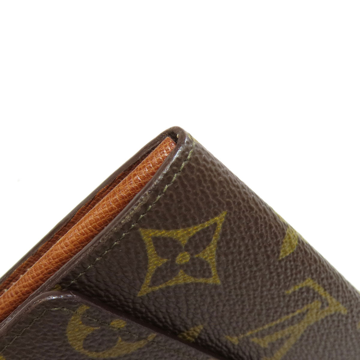 LOUIS VUITTON Long Wallet Purse M61723 Monogram canvas Brown Portefeuille Credit