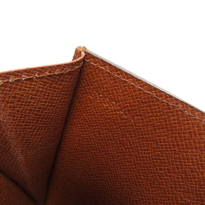 LOUIS VUITTON Long Wallet Purse M61723 Monogram canvas Brown Portefeuille Credit