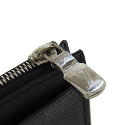 LOUIS VUITTON Coin case N64038 Damier canvas black Coin card holder