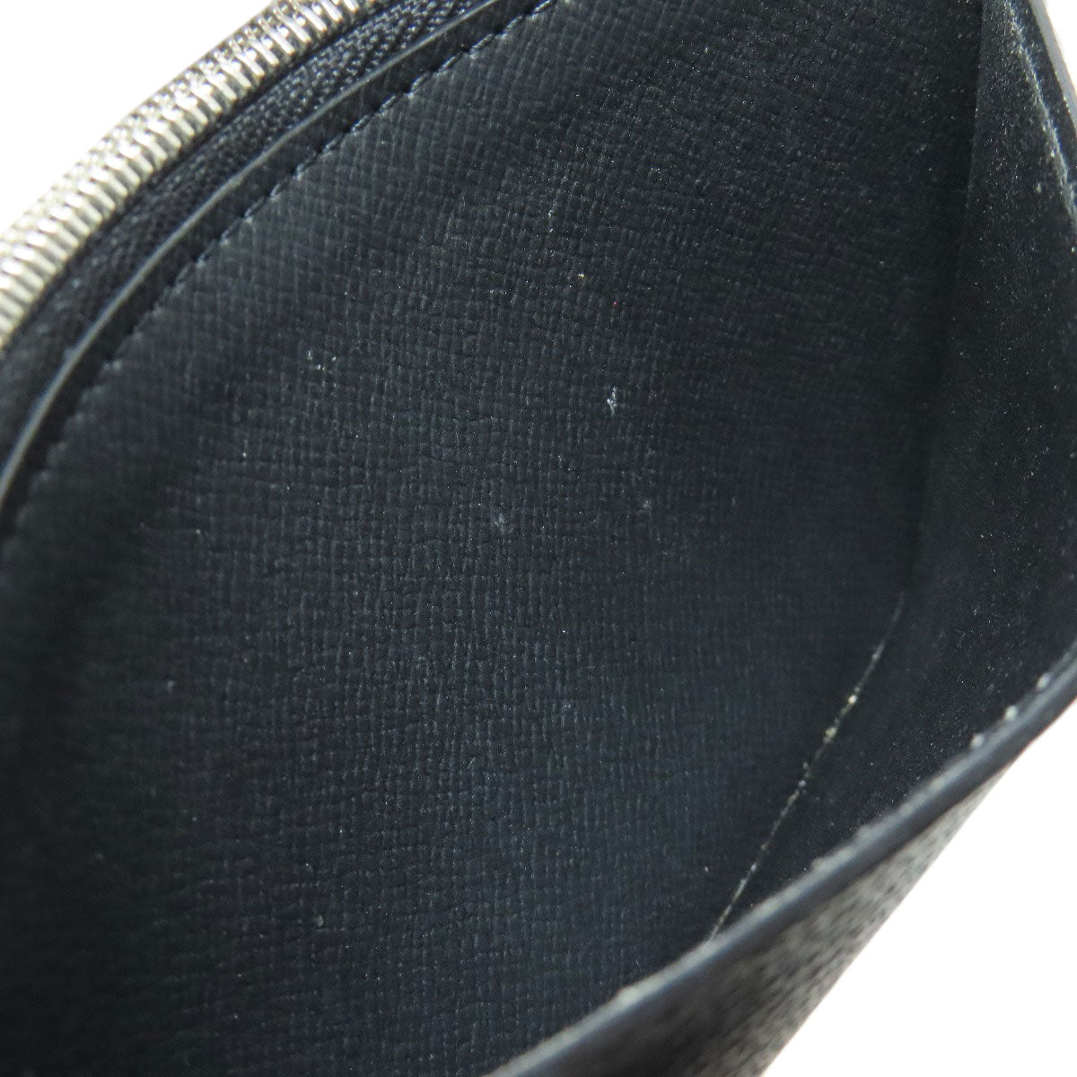 LOUIS VUITTON Coin case N64038 Damier canvas black Coin card holder