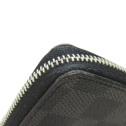LOUIS VUITTON Coin case N63076 Damier canvas black Zippy coin purse