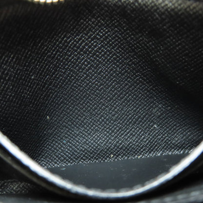 LOUIS VUITTON Coin case N63076 Damier canvas black Zippy coin purse