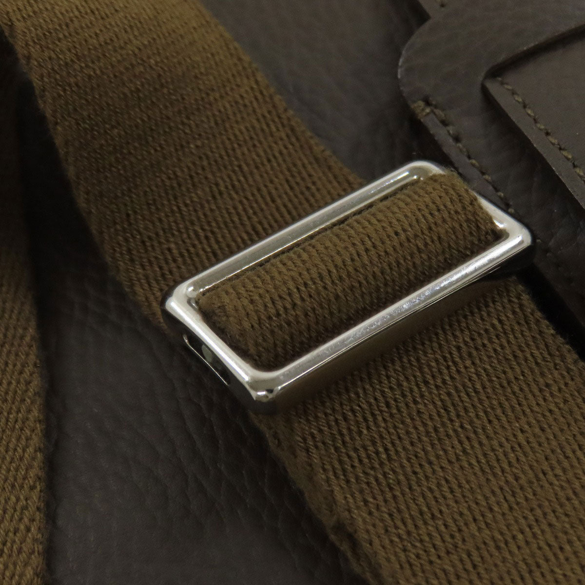 BURBERRY Shoulder Bag leather Brown logo