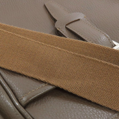 BURBERRY Shoulder Bag leather Brown logo