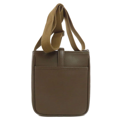 BURBERRY Shoulder Bag leather Brown logo