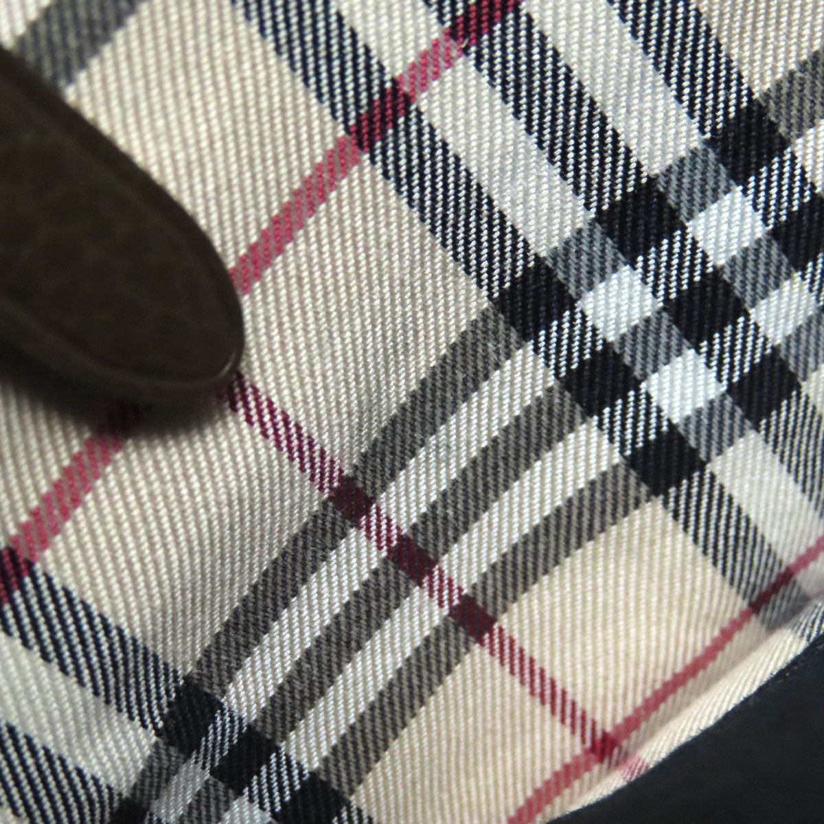BURBERRY Shoulder Bag leather Brown logo