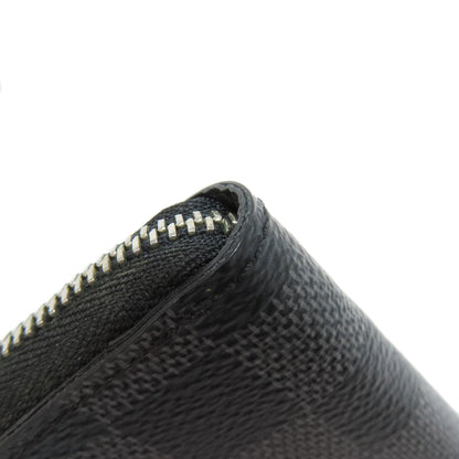 LOUIS VUITTON Coin case N63076 Damier canvas gray Zippy coin purse