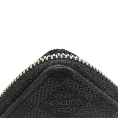 LOUIS VUITTON Coin case N63076 Damier canvas gray Zippy coin purse