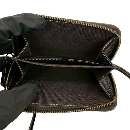 FENDI Coin case PVC Brown