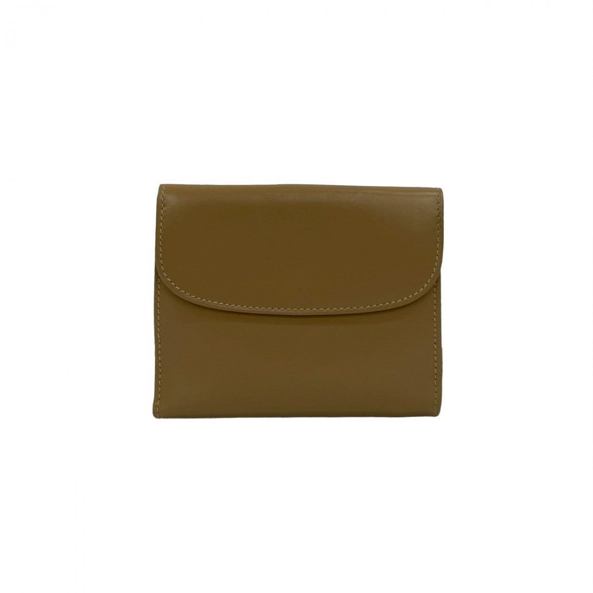 GUCCI Bifold Wallet leather beige
