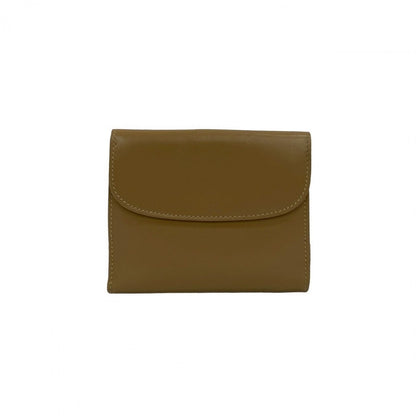 GUCCI Bifold Wallet leather beige