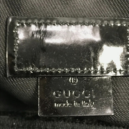 GUCCI Boston Duffel bag 012・0389 Nylon black logo