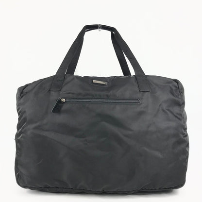 GUCCI Boston Duffel bag 012・0389 Nylon black logo