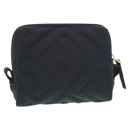 FENDI Pouch 8N0179 Nylon black makeup pouch
