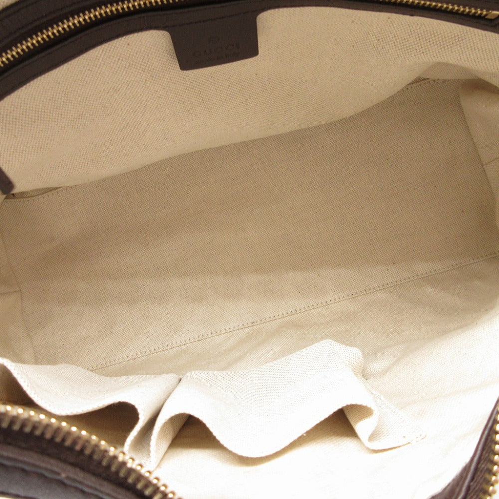 GUCCI Shoulder Bag 257070 leather Brown Guccisima