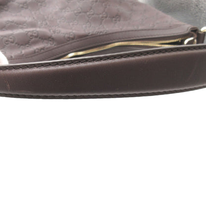 GUCCI Shoulder Bag 257070 leather Brown Guccisima