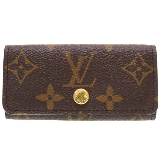 LOUIS VUITTON Key case Key holder  M69517 Monogram canvas Brown Monogram Multicles4