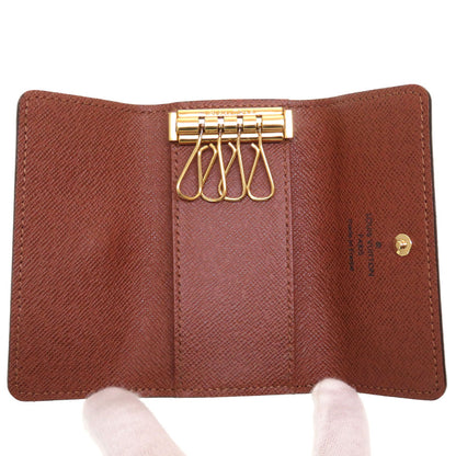LOUIS VUITTON Key case Key holder  M69517 Monogram canvas Brown Monogram Multicles4