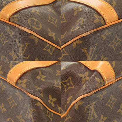LOUIS VUITTON Tote Bag M51108 Monogram canvas Brown Monogram Sac shopping Women Used Authentic