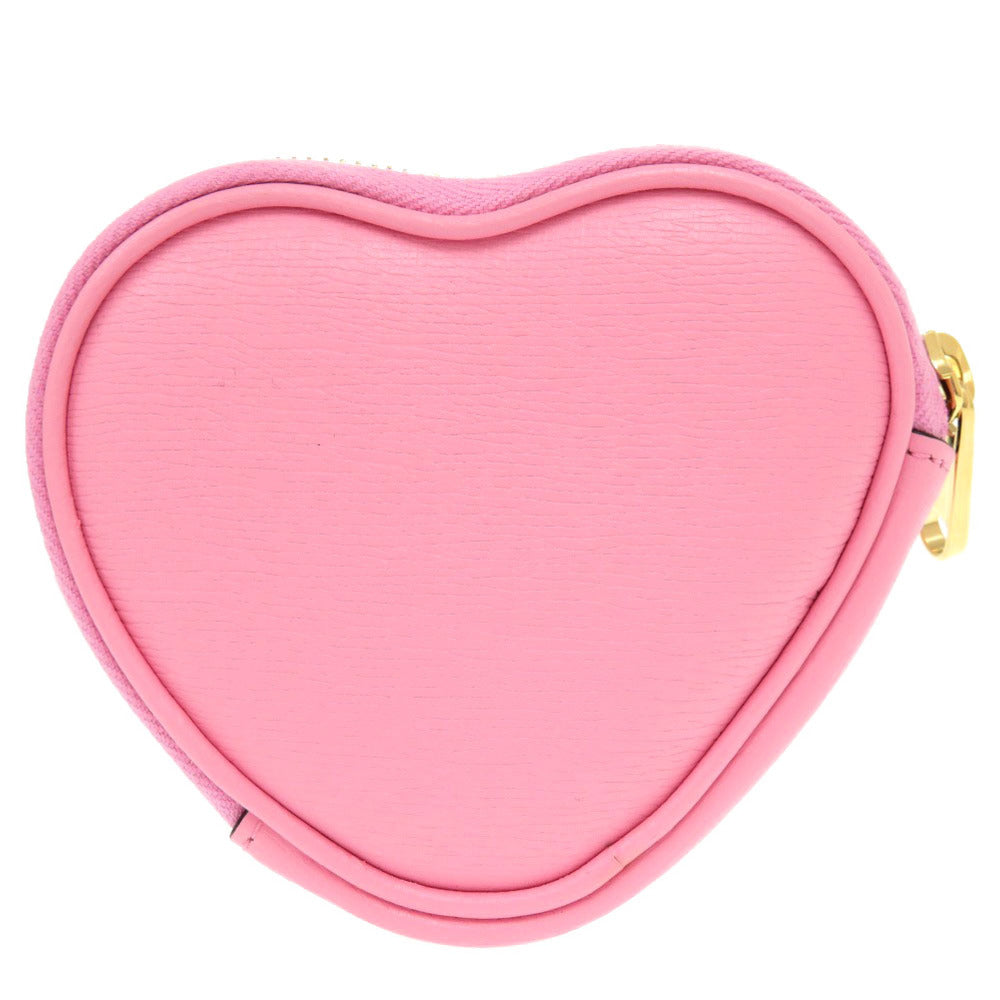 GUCCI Coin case 701062 leather pink x Banana