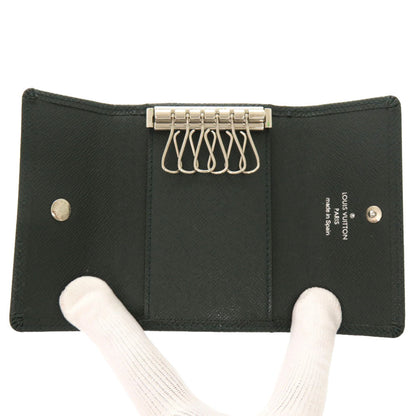 LOUIS VUITTON Key case Key holder  M30534 Taiga Leather Deep green Taiga Multicles6
