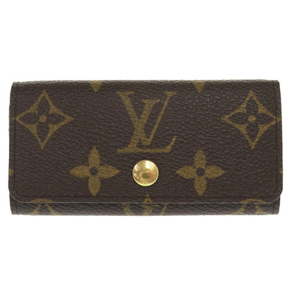 LOUIS VUITTON Key case Key holder  M69517 Monogram canvas Brown Monogram Multicles4