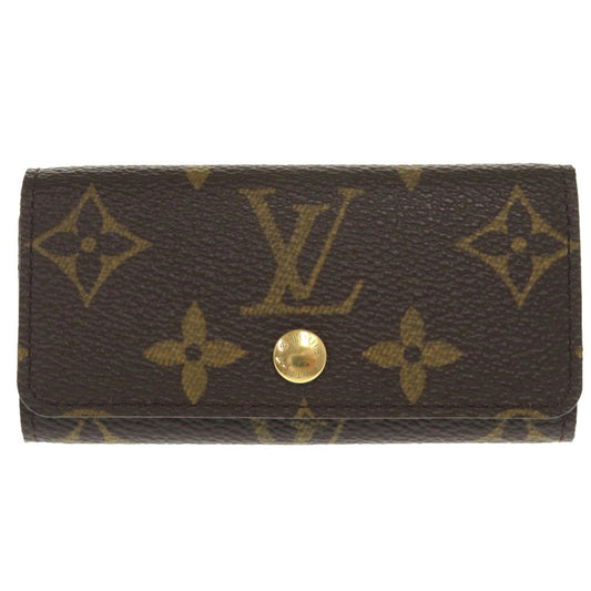 LOUIS VUITTON Key case Key holder  M69517 Monogram canvas Brown Monogram Multicles4