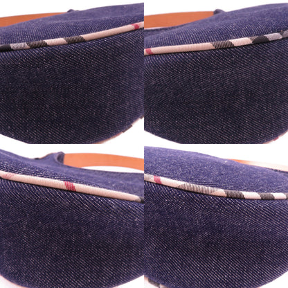 BURBERRY Shoulder Bag denim Navy Nova Check
