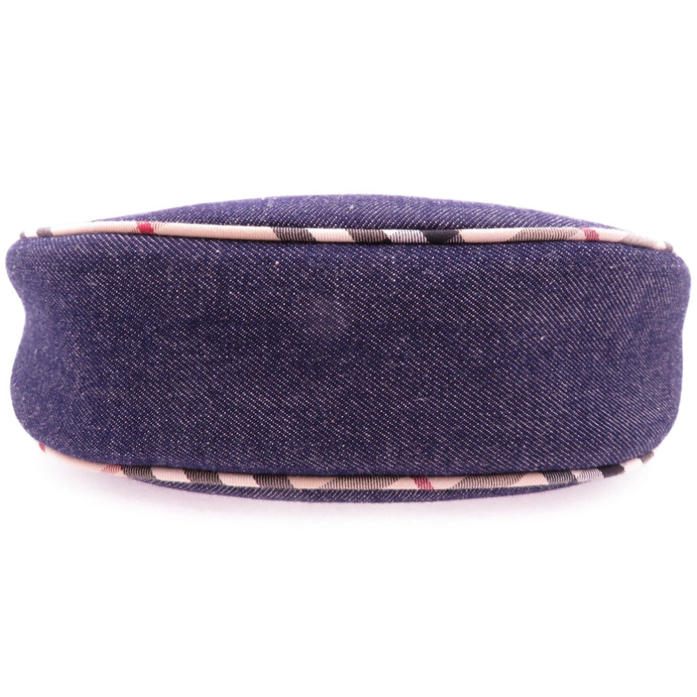 BURBERRY Shoulder Bag denim Navy Nova Check