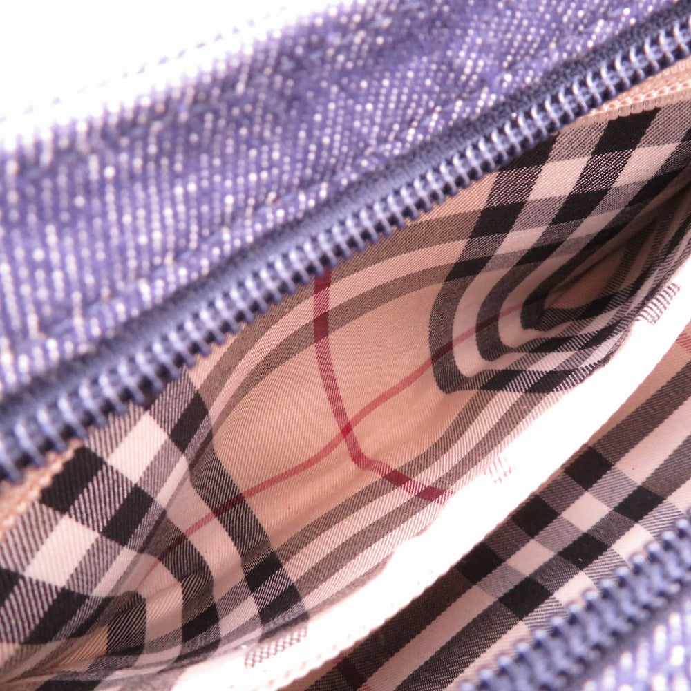 BURBERRY Shoulder Bag denim Navy Nova Check