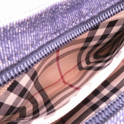 BURBERRY Shoulder Bag denim Navy Nova Check