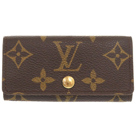 LOUIS VUITTON Key case Key holder  M69517 Monogram canvas Brown Monogram Multicles4