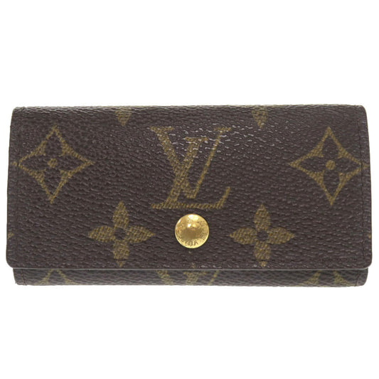 LOUIS VUITTON Key case Key holder  M69517 Monogram canvas Brown Monogram Multicles4
