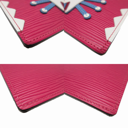 LOUIS VUITTON Coin case M60788 Epi Leather pink Epi Pochette Cle Tribal Mask
