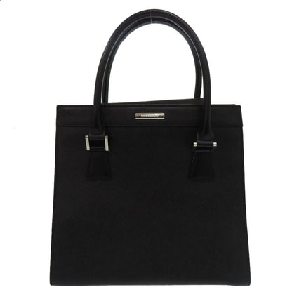 BURBERRY Handbag leather black Nova Check