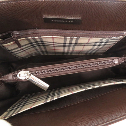 BURBERRY Tote Bag leather Brown