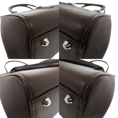BURBERRY Tote Bag leather Brown