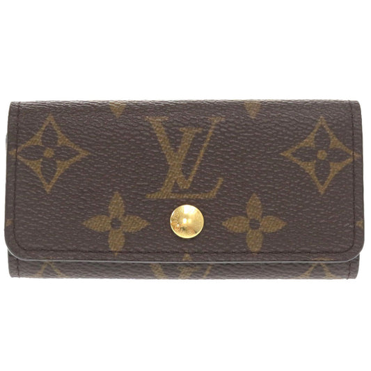 LOUIS VUITTON Key case Key holder  M69517 Monogram canvas Brown Monogram Multicles4