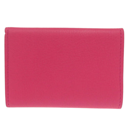 LOUIS VUITTON Tri-fold wallet M67860 leather pink Portefeuille Rock Mini