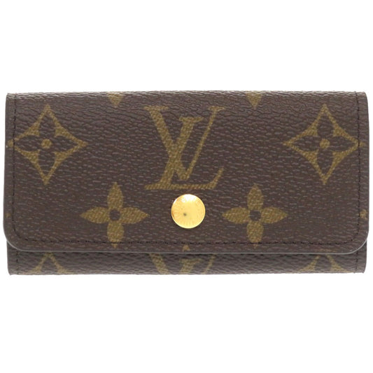LOUIS VUITTON Key case Key holder  M69517 Monogram canvas Brown Monogram Multicles4